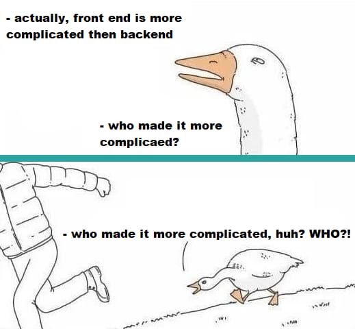 Comic complicated frontend